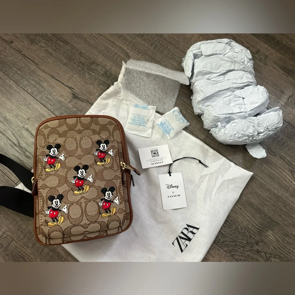 Disney x Coach Track Pack 14 Slingback Bag - Picture 12 of 13